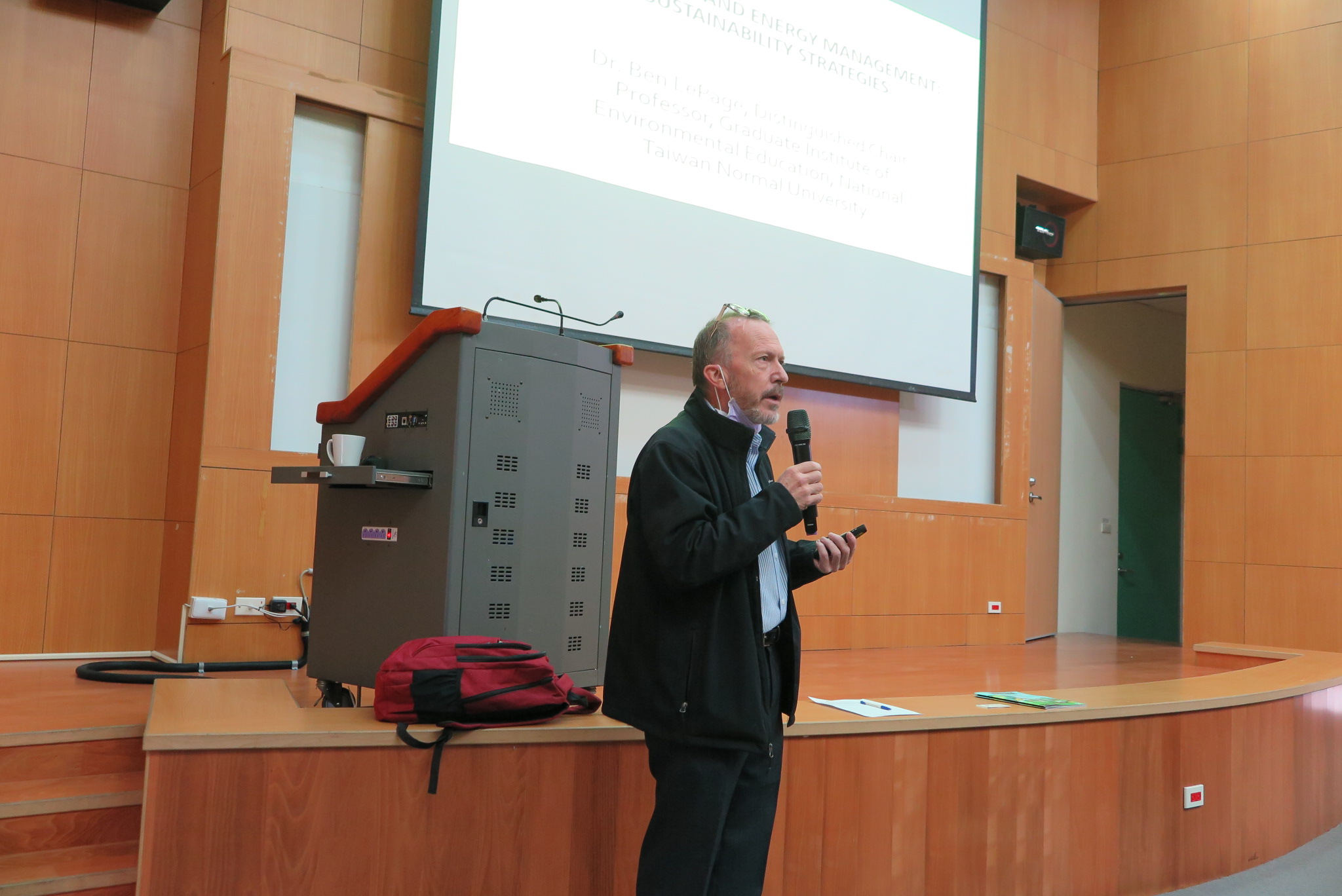 Guest Talk: Prof. Benoit A LePage ,7th Dec 2021 (Tue)